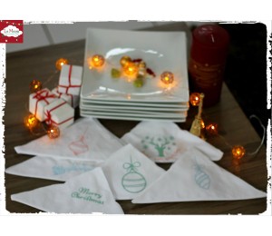 Stickserie - Weihnachts Silhouette